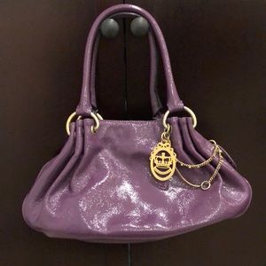 Juicy couture patent leather purse